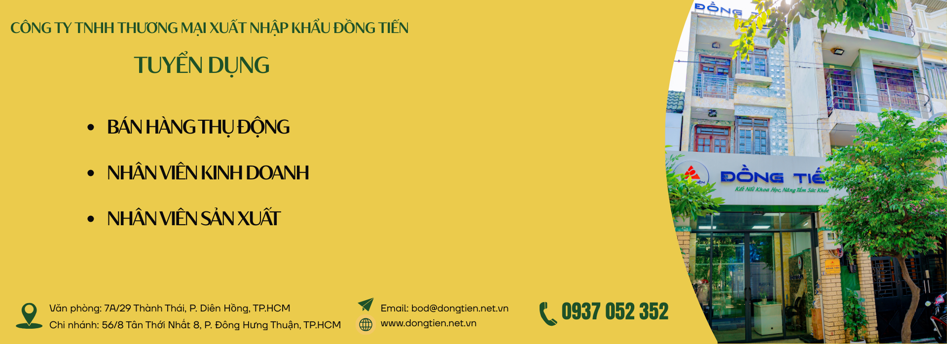 Banner trang tuyển dụng