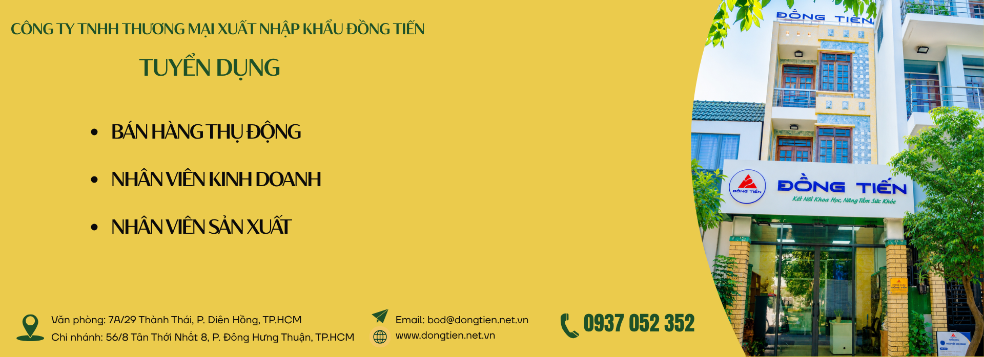 Banner trang tuyển dụng